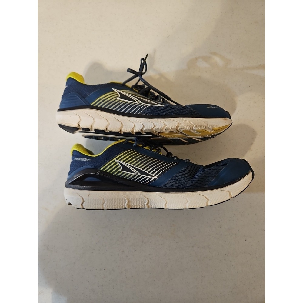 Altra Provision 4.0 Running Shoes Men's Size 11.5 Blue/Yellow ALOA4PEA431 (S128 - Picture 10 of 10